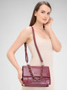 Caprese Sheena Sling Medium Burgundy