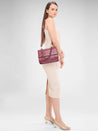 Caprese Sheena Sling Medium Burgundy