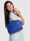 Caprese Adah Satchel Large Blue