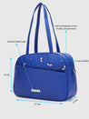 Caprese Adah Satchel Large Blue