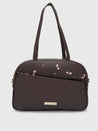 Caprese Adah Satchel Large Chocolate Brown