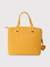 Caprese Andrea Satchel Medium Handbag Yellow