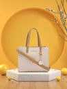 Caprese Callie Satchel Medium Beige