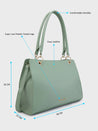 Caprese Capri Satchel Large Mint