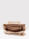 Caprese Cleo Satchel Large Beige