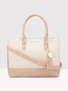 Caprese Cleo Satchel Large Beige