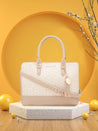 Caprese Cleo Satchel Large Beige