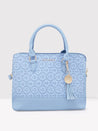 Caprese Cleo Satchel Large Powder Blue