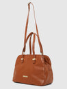 Caprese Carrie Satchel Medium Brown