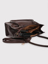 Caprese Dakota Satchel Medium Brown