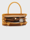 Caprese Daphne Satchel Medium Yellow