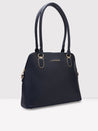 Caprese Demi Satchel Medium Navy