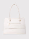 Caprese Ellis Satchel Large White