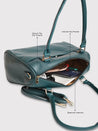 Caprese Fiona Satchel Medium Handbag Teal