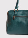 Caprese Fiona Satchel Medium Handbag Teal