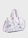 Caprese Gemma Satchel Medium Purple