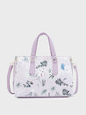 Caprese Gemma Satchel Medium Purple