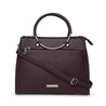 Caprese Lilya Satchel Small Plum