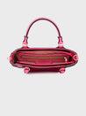 Caprese Nicole Satchel Small Flamingo