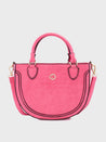 Caprese Nicole Satchel Small Flamingo