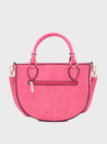 Caprese Nicole Satchel Small Flamingo