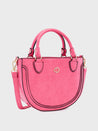 Caprese Nicole Satchel Small Flamingo