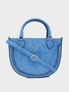 Caprese Nicole Satchel Small Yale Blue