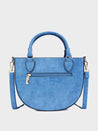 Caprese Nicole Satchel Small Yale Blue