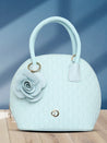 Caprese Rosa Satchel Medium Blue