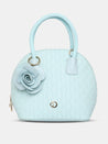 Caprese Rosa Satchel Medium Blue