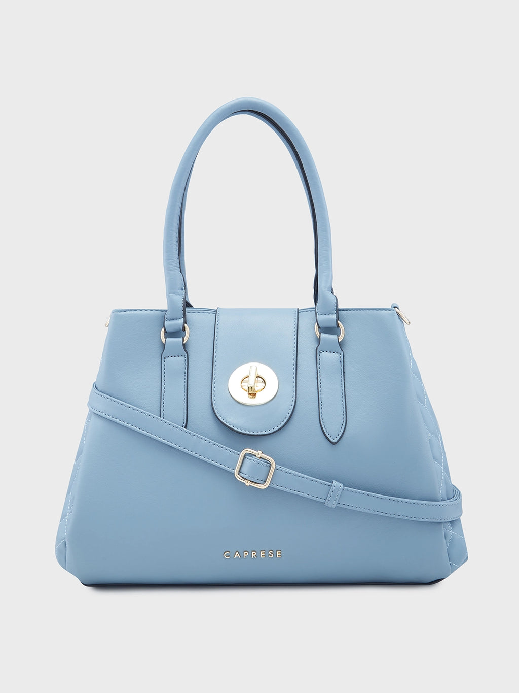 Buy Caprese Sabrina Satchel Medium Powder Blue Rs.2799 Caprese Bags