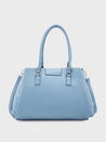 Caprese Sabrina Satchel Medium Powder Blue