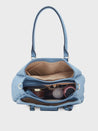 Caprese Sabrina Satchel Medium Powder Blue