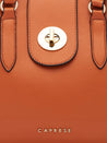 Caprese Sabrina Satchel Medium Tan