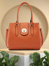 Caprese Sabrina Satchel Medium Tan