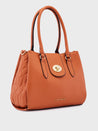 Caprese Sabrina Satchel Medium Tan