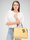 Caprese Tiera Satchel Large Yellow