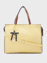 Caprese Tiera Satchel Large Yellow