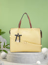 Caprese Tiera Satchel Large Yellow