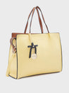 Caprese Tiera Satchel Large Yellow