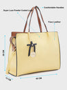 Caprese Tiera Satchel Large Yellow