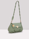 Caprese Emily In Paris Solid Medium Satchel Handbag