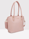 Caprese Esme Satchel Medium Blush