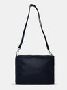 Caprese Andrea Tote Small Office Handbag Navy