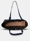 Caprese Andrea Tote Small Office Handbag Navy