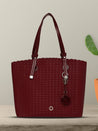 Caprese Andrea Tote Small Office Handbag Red