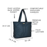 Caprese Clara Tote Large (E) Navy