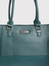 Caprese Fiona Tote Large Office Handbag Teal