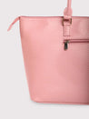 Caprese Fiona Laptop Tote Large Office Handbag Light Pink