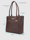 Caprese Freda Tote Large Brown